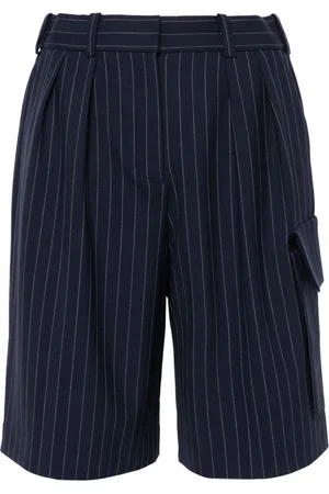 Maje Pinstriped bermuda shorts