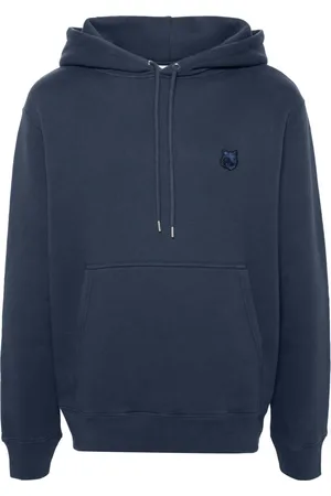 Maison Kitsuné Fox-motif cotton hoodie