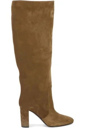 Via Roma Knee-length suede boots