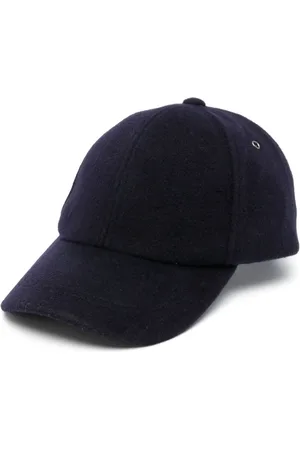 Paul Smith Signature stripe-trim wool cap