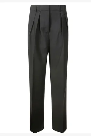 Rohe Pleated slim-fit trousers