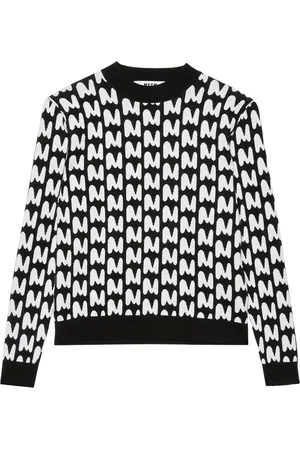 Msgm All-over-logo sweatshirt
