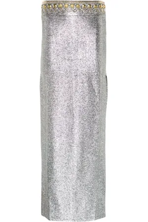 Paco rabanne Stud-embellished maxi skirt