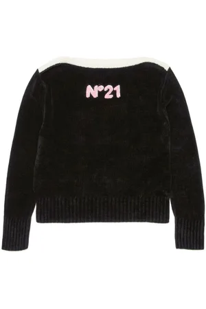Nº21 Logo-patch chenille jumper