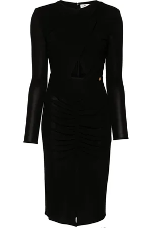 Elisabetta Franchi Draped midi dress