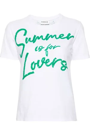 P.A.R.O.S.H. Sequin-embellished cotton T-shirt