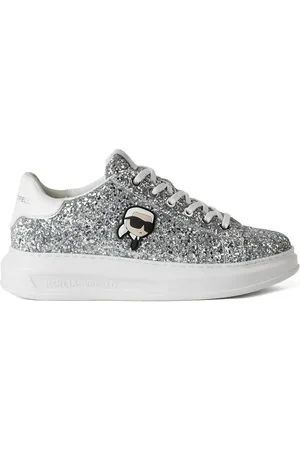 Karl Lagerfeld Ikon NFT Kapri glitter-detail sneakers