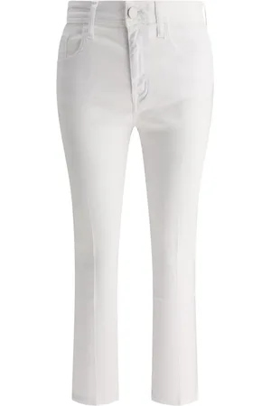 Jacob Cohen Pressed-crease cropped trousers