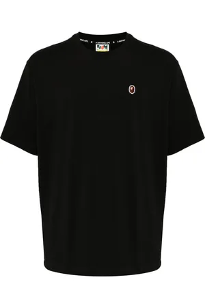 A Bathing Ape Embroidered-logo cotton T-shirt
