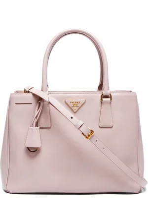 Prada Triangle-logo leather handbag