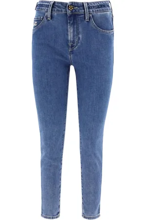 Jacob Cohen Logo-patch tapered jeans