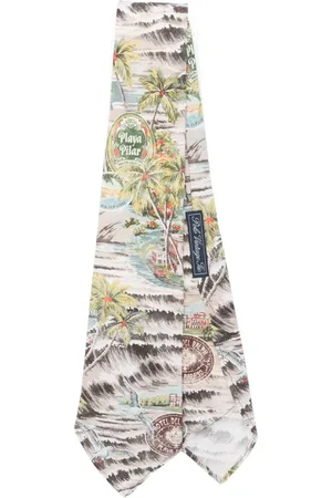 Ralph Lauren Tropical-print tie