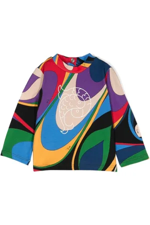 PUCCI Junior Abstract-print T-shirt