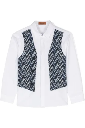 Missoni Waistcoat-panel shirt