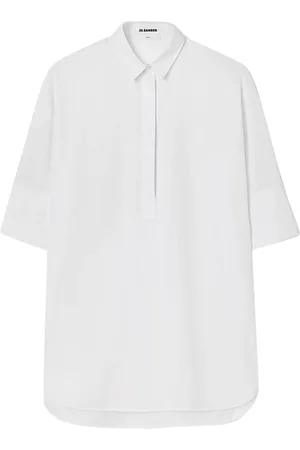 Jil Sander Friday puff-sleeve cotton shirt