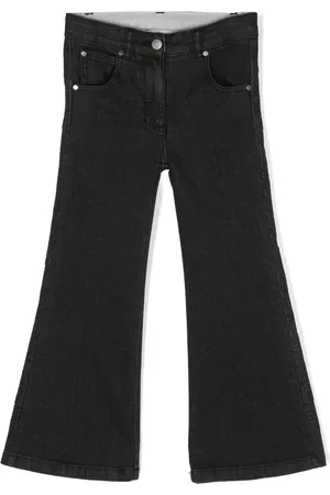 Stella McCartney Logo-embossed flared jeans