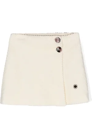 Missoni Ribbed velvet wrap skirt