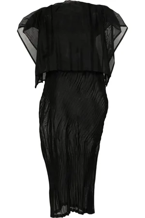 Issey Miyake Cumulus sheer midi dress