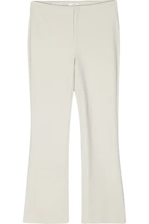 Vince Mid-rise flared trousers