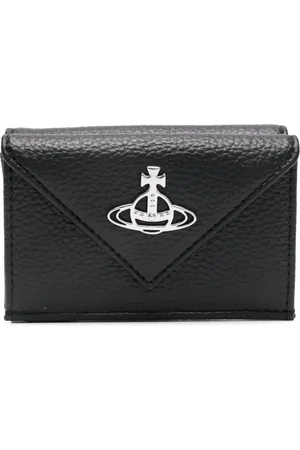 Vivienne Westwood Orb-plaque leather wallet