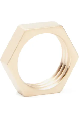 Maison Margiela Geometric brushed ring