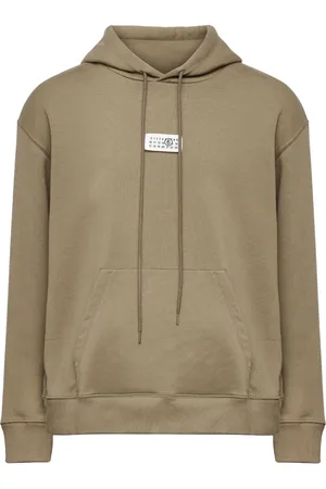 Maison Margiela Numbers-appliqu?? drawstring hoodie