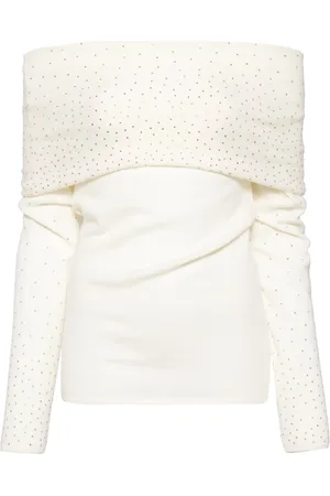 Camilla Off-shoulder knitted top