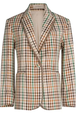 Silvia Tcherassi Haimi checked blazer
