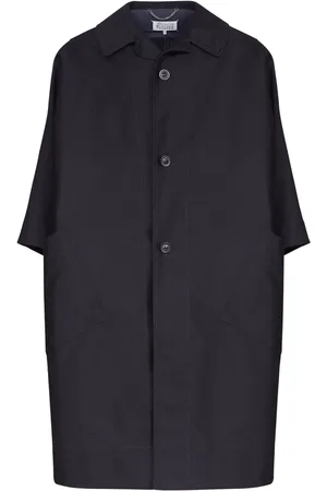 Maison Margiela Cocoon long cotton coat