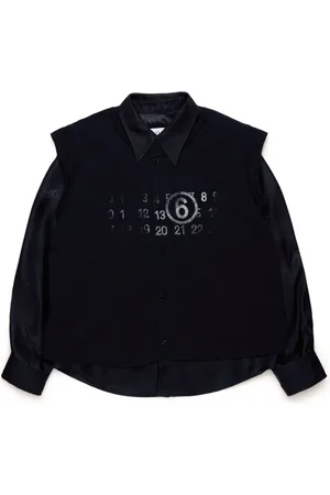 Maison Margiela Logo-print layered shirt