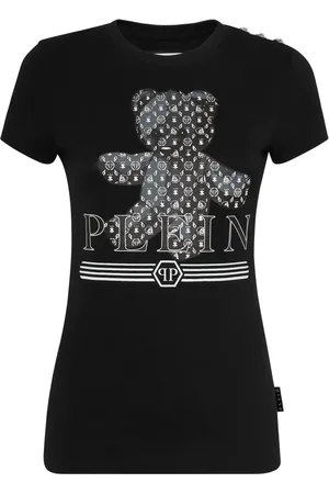 Philipp Plein Teddy bear-print cotton T-shirt