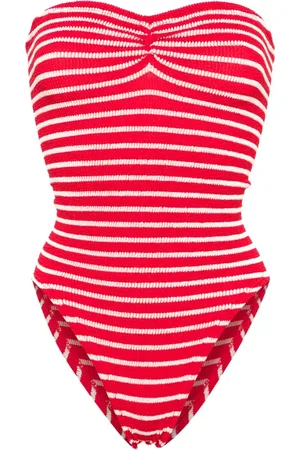 Hunza G Brooke striped swimsuit