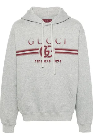 Gucci Double G m??lange cotton hoodie