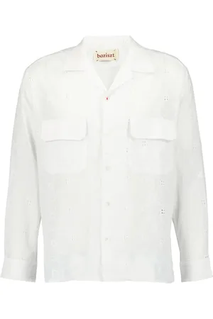 Baziszt Falaise broderie-anglaise shirt