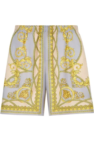 VERSACE La Coupe des Dieux silk shorts