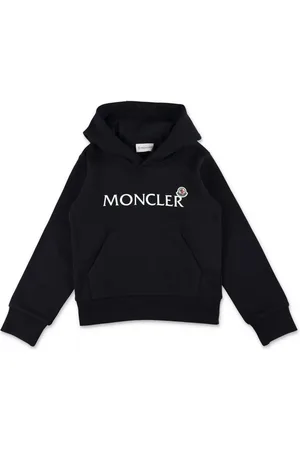 Moncler Logo-patch cotton hoodie
