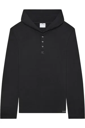 Courrèges Fine-knit wool hoodie
