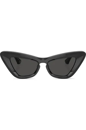Burberry Rose-monogram cat-eye sunglasses