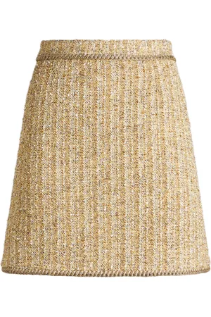 Etro Bouclé high-waisted mini skirt