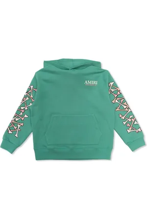 AMIRI Bone-print cotton hoodie