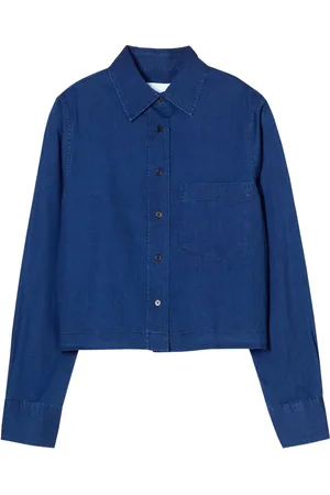 Closed Cropped cotton shirt