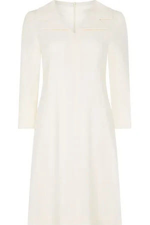 Cubus Tia flared-hem wool minidress