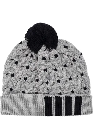 Thom Browne RWB virgin wool pompom beanie