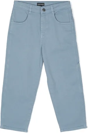 Emporio Armani Mid-rise straight-leg jeans