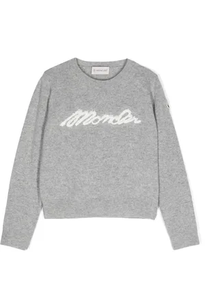 Moncler Logo-embroidered virgin wool jumper