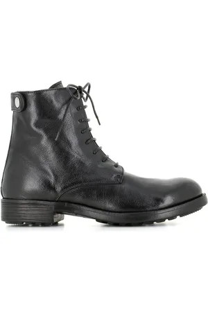 Officine creative Lace-up leather ankle boots