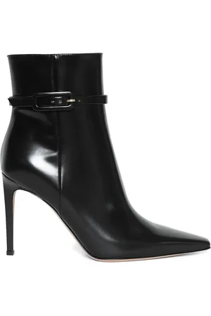 Gianvito Rossi Tokio 95mm leather ankle boots