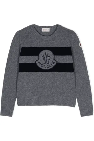 Moncler Logo-embroidered virgin wool jumper
