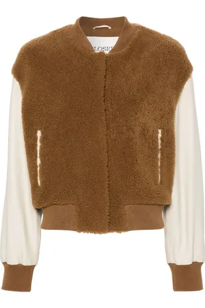 Closed Panelled bomber jacket