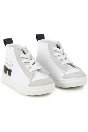 Karl Lagerfeld Ikonik Karl leather trainers
